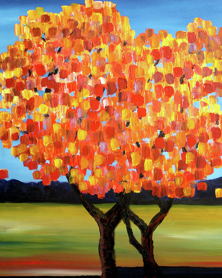 Autumn Painting by Frank Botello