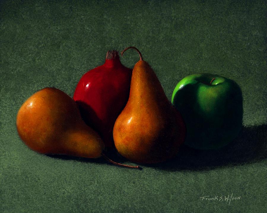 Autumn Fruit Painting by Frank Wilson