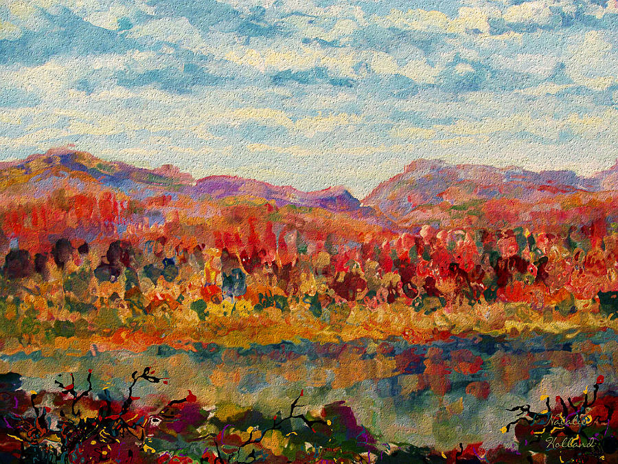Autumn Glory Painting by Natalie Holland