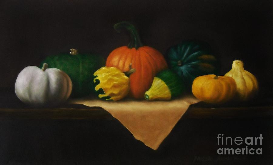 Autumn Harvest Painting by Michelle Welles