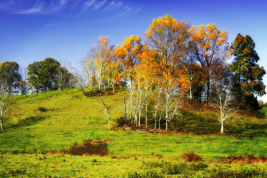 Autumn Hills -2 Photograph by Alan Hausenflock