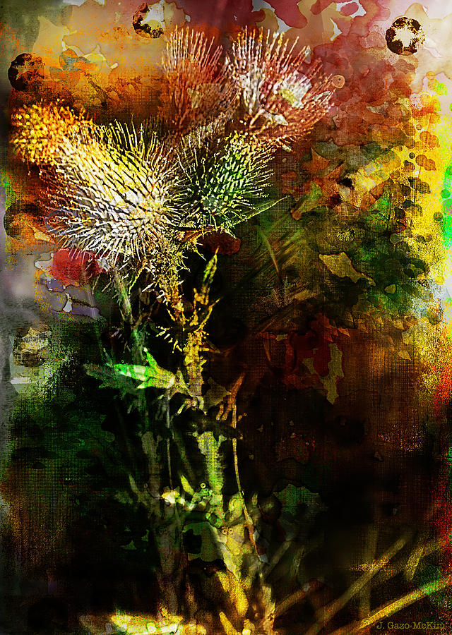 Autumn Imprints Digital Art by Jo-Anne Gazo-McKim