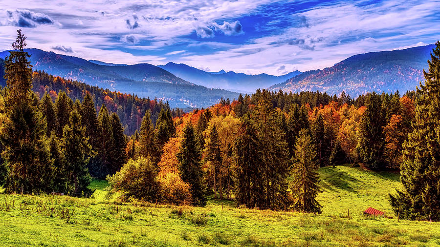 Autumn In Bavaria Photograph by Mountain Dreams