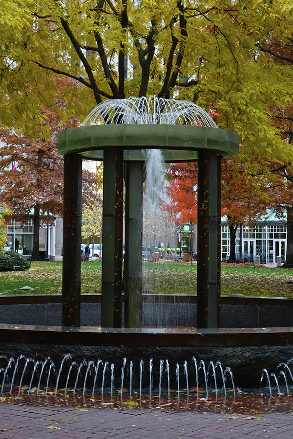 Autumn In Boston Norman B. Leventhal Park Boston MA Photograph By Toby ...