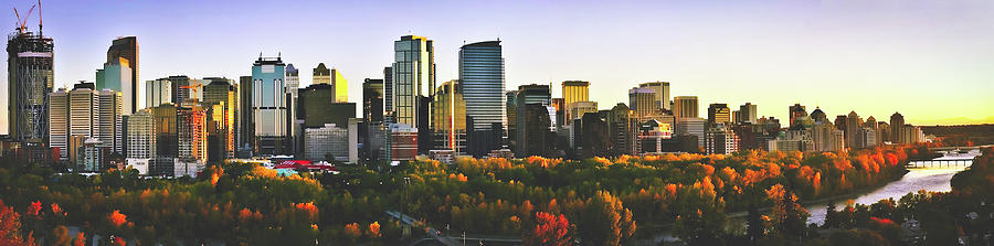 Autumn In Calgary Photograph by Mountain Dreams