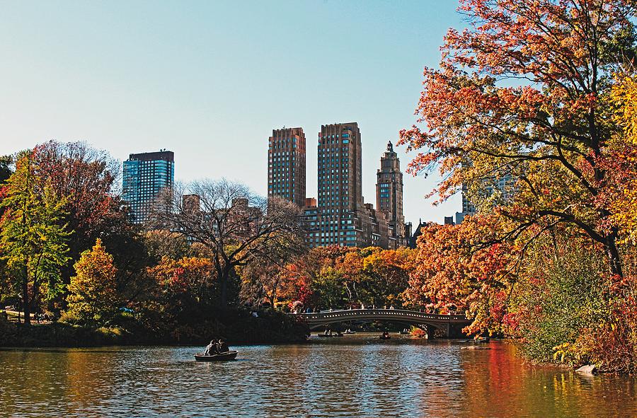 Autumn In Central Park Photograph by Mountain Dreams - Fine Art America