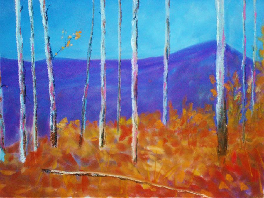 Autumn in Cloudcroft Pastel by Melinda Etzold