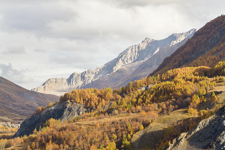 Autumn in French Alps - 8 Photograph by Paul MAURICE