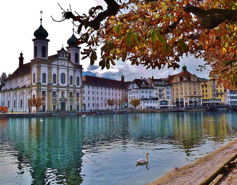 Autumn in Lucerne Photograph by Loring Gimbel | Pixels