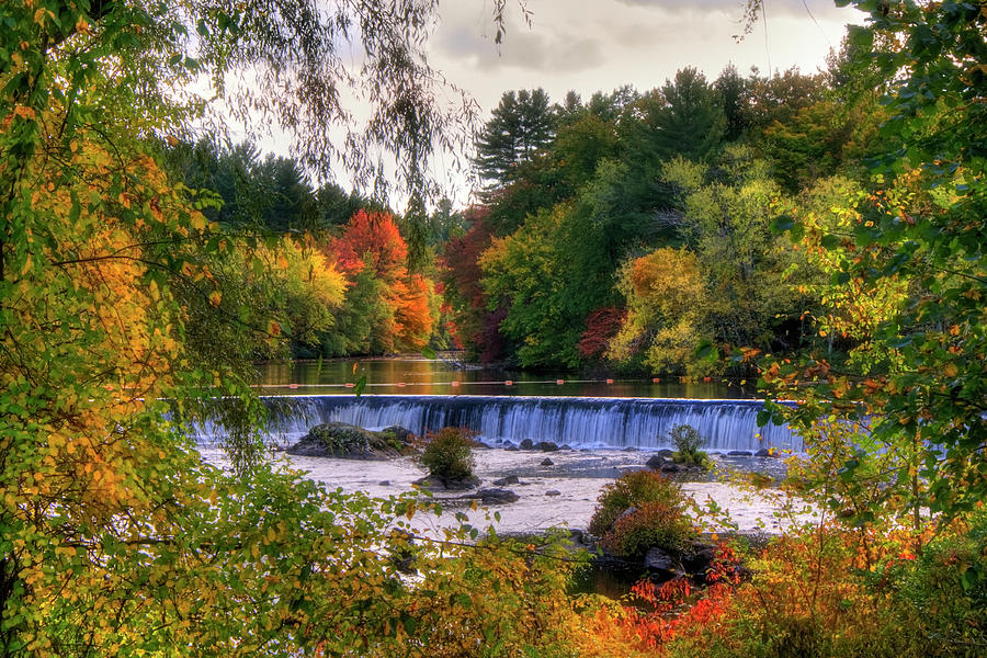 Autumn in New England - Contoocook NH Photograph by Joann Vitali
