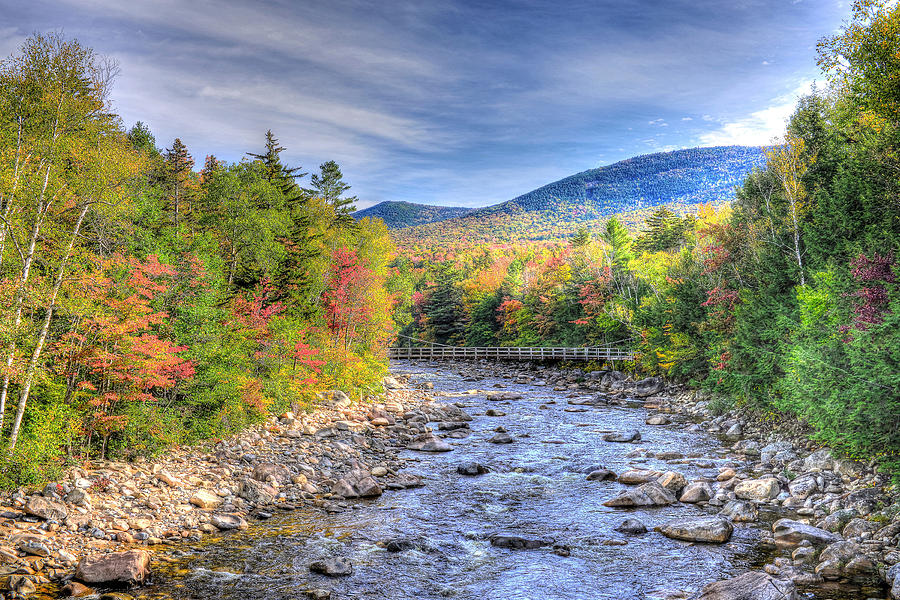 Autumn in New Hampshire Photograph by Don Mercer