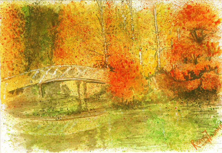 Autumn in New York Painting by Remy Francis