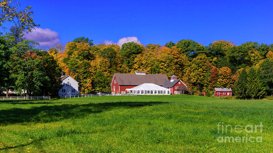 Autumn in Quechee. Photograph by Scenic Vermont Photography