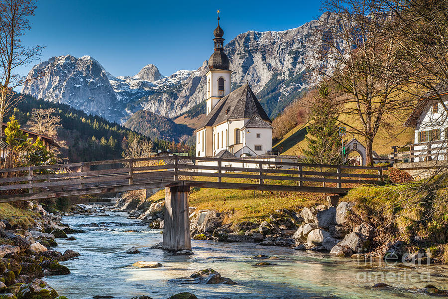 Autumn in Ramsau Photograph by JR Photography
