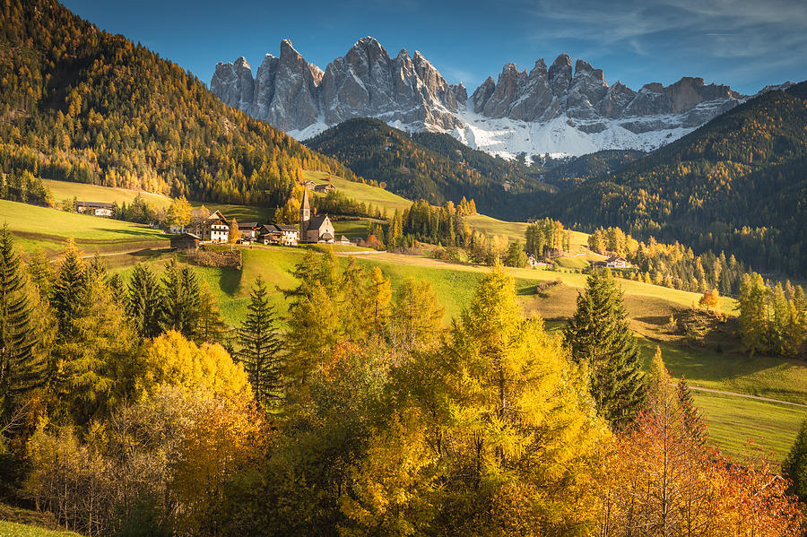Autumn in the Alps Photograph by Stefano Termanini