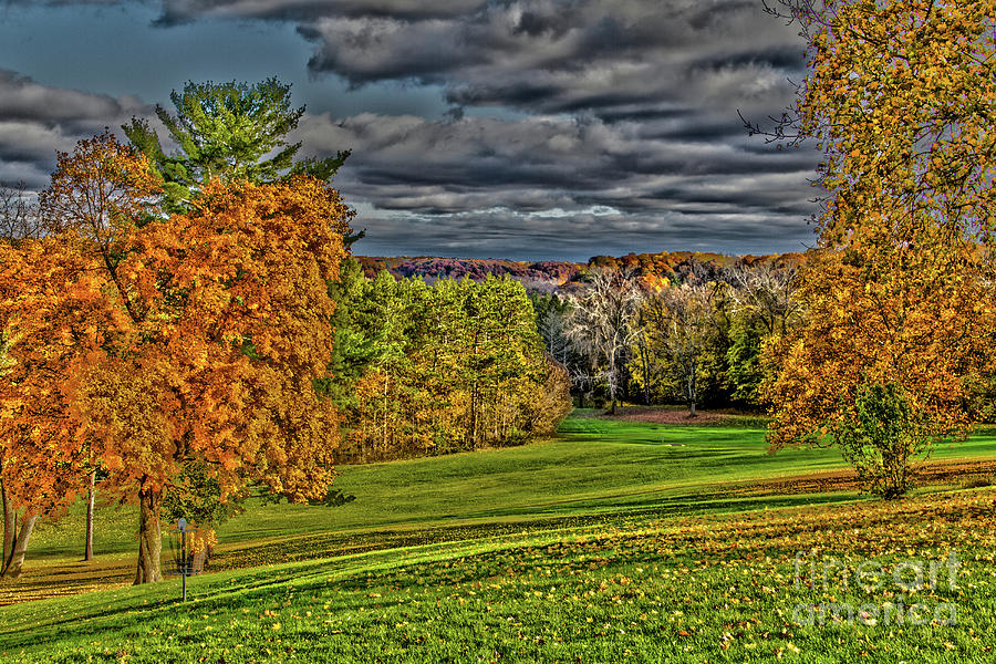 Autumn in the Finger Lakes Photograph by William Norton