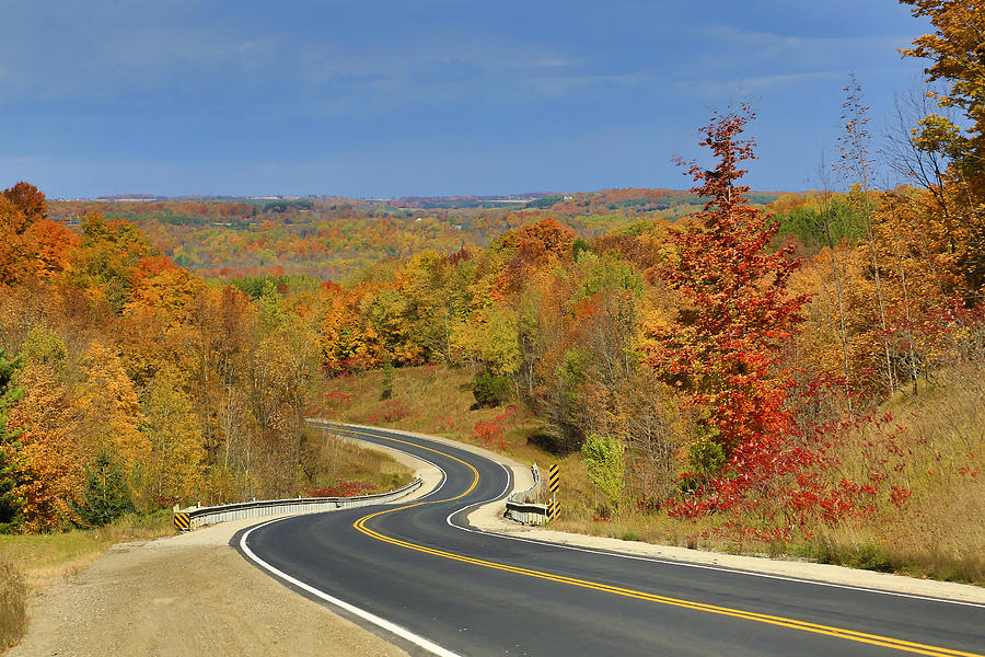 Autumn in the Hockley Valley Photograph by Gary Hall