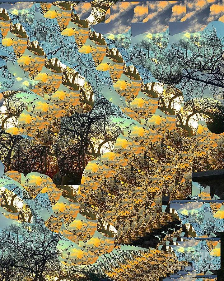 Autumn in the Park 2 Digital Art by Nancy Kane Chapman