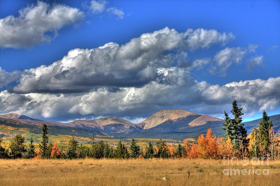 Autumn in the Rockies Photograph by Tony Baca