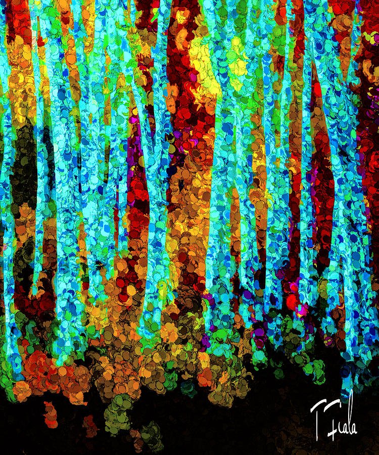 Autumn in the Sangre de Cristos Digital Art by Terry Fiala