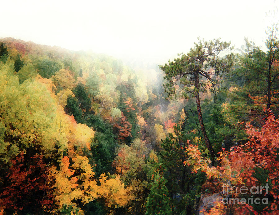 Autumn In Upper Peninsula Digital Art by Phil Perkins