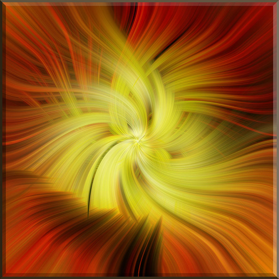Abstract Digital Art - Autumn Interlude by Mark Myhaver