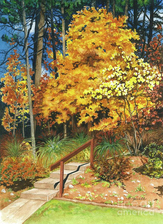 Autumn Invitation Painting by Barbara Jewell