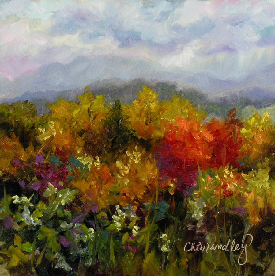 Autumn Jewels Painting by Chris Brandley