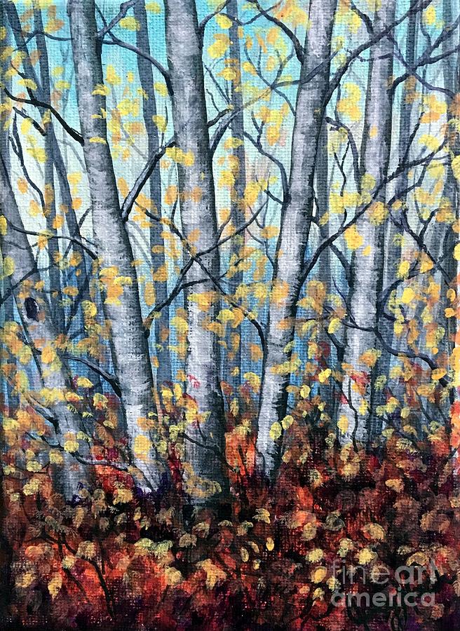 Autumn Jewels Painting by Joey Nash