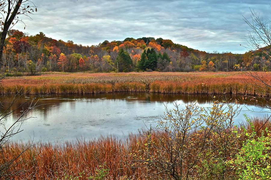 Autumn Lake and Landscape Photograph by Frozen in Time Fine Art Photography