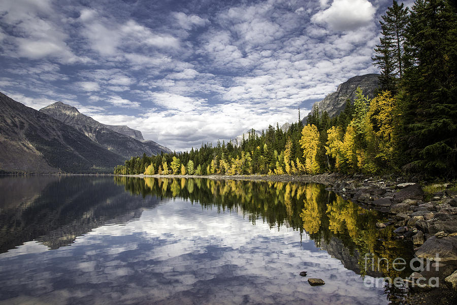 Glacier National Park Photograph - Autumn Lake McDonald by Daryl L Hunter
