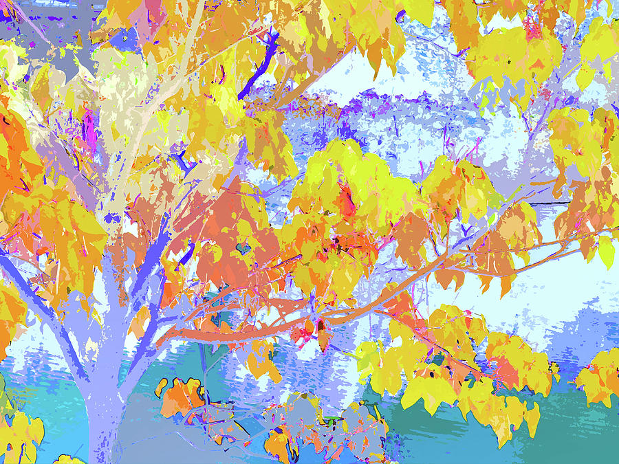 Autumn Leaves Digital Art by Ann Johndro-Collins