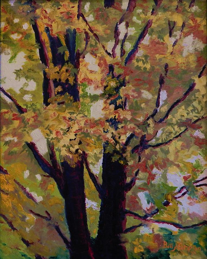 Autumn Leaves Painting by Betty Compton - Fine Art America