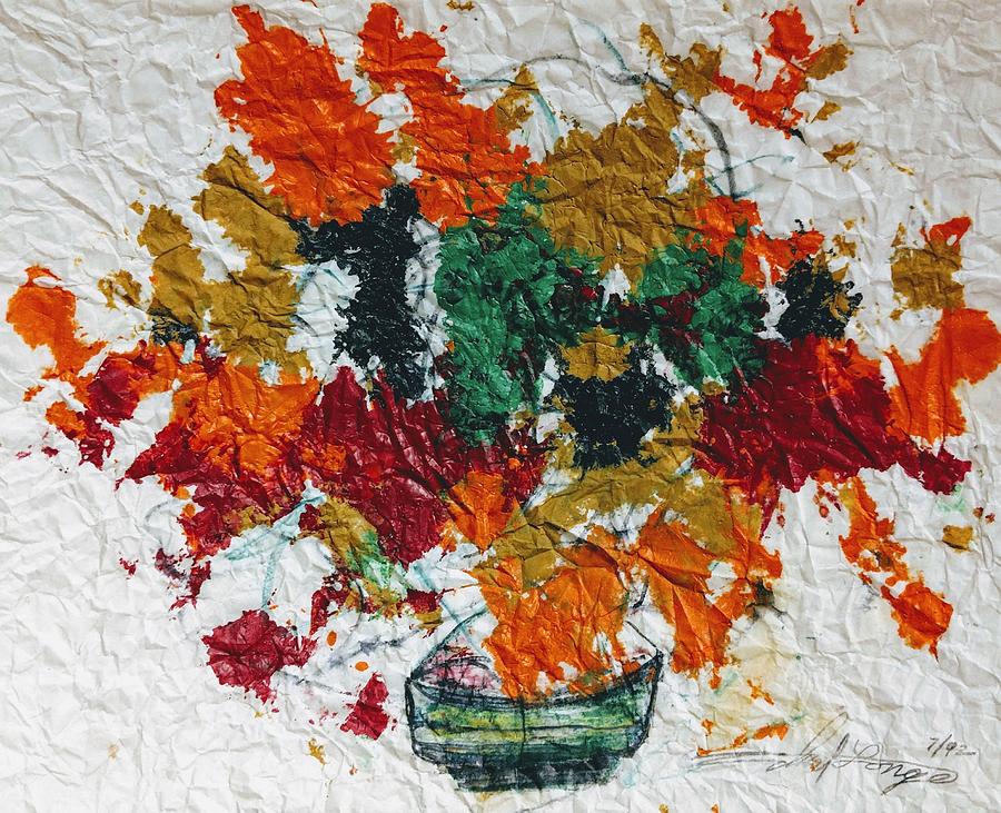 Autumn Leaves Plant by Edward Longo Autumn Leaves Plant by Edward Longo