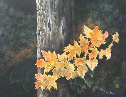 Autumn Leaves Painting by Sheila Banga