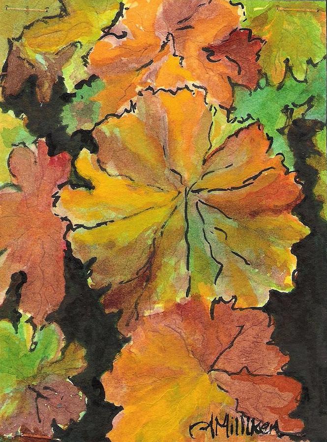 Fall Painting - Autumn Leaves by Tara Milliken