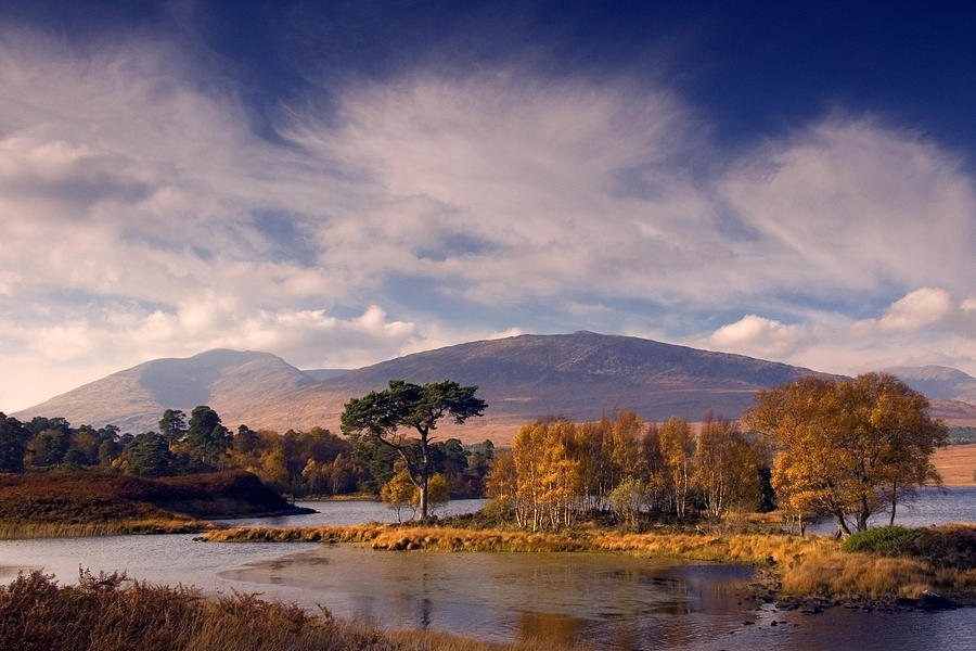 Autumn Loch Tulla Photograph by John McKinlay