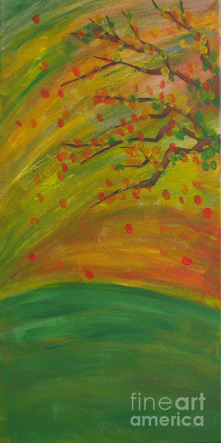 Tree Painting - Autumn by M Oliveira