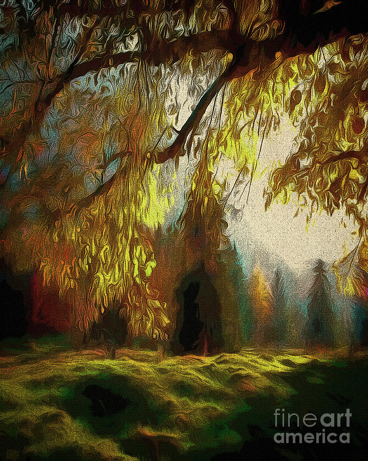 Magic Digital Art - Autumn Magic by Edmund Nagele FRPS