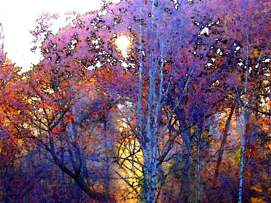 Autumn Majesty Painting by Jane Schnetlage