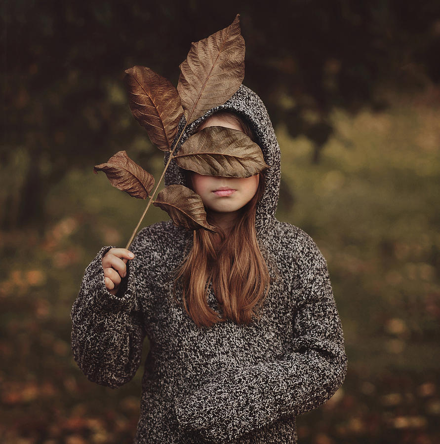 Fall Photograph - Autumn Masquerade by Monique