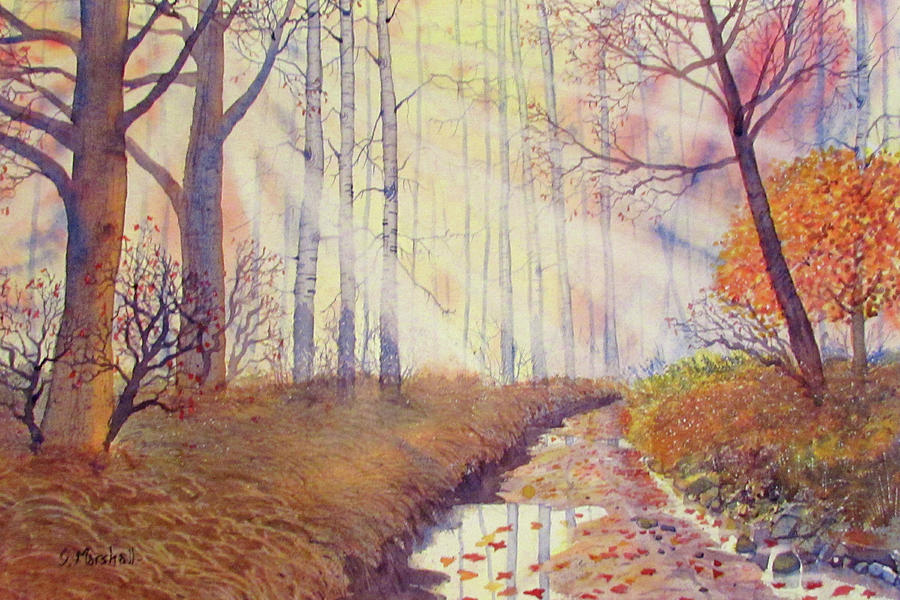 Autumn Memories Painting by Glenn Marshall