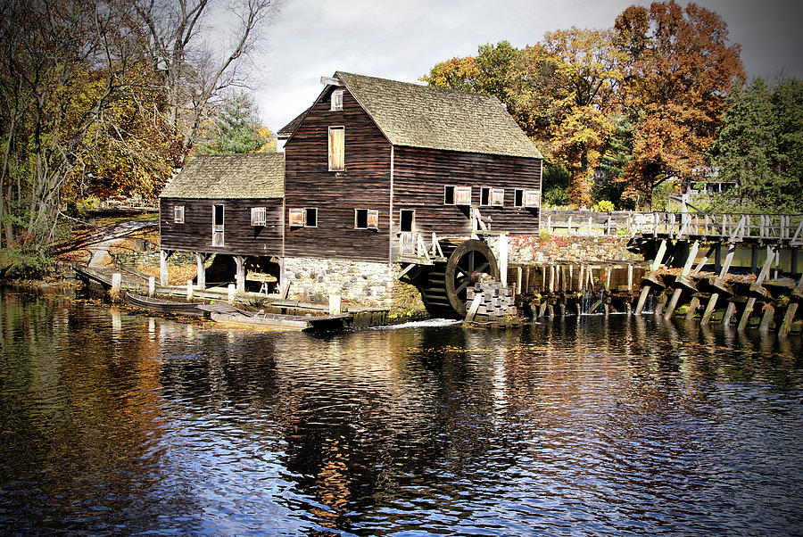 Autumn Mill Photograph by Cate Franklyn
