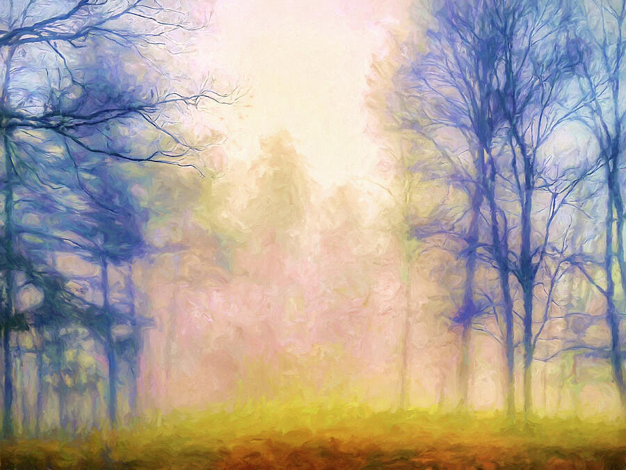 Autumn Mist Painting by Dominic Piperata