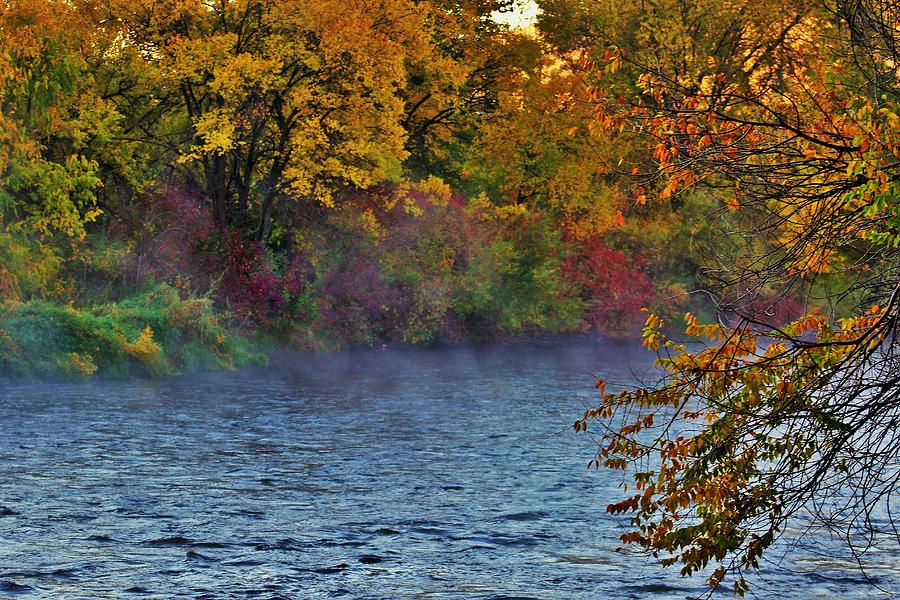 Autumn Mist Photograph by Lkb Art And Photography