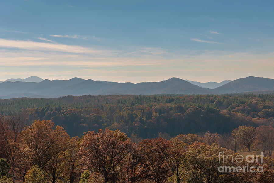 Fall Photograph - Autumn Mountain View by Dale Powell