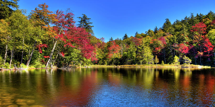 Autumn on 7th Lake Photograph by David Patterson