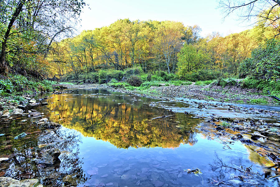 Autumn On Brush Creek Photograph by Bonfire Photography