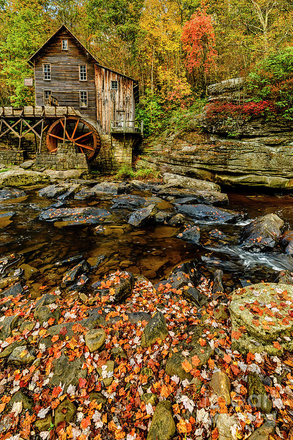 Autumn on Glade Creek Photograph by Thomas R Fletcher