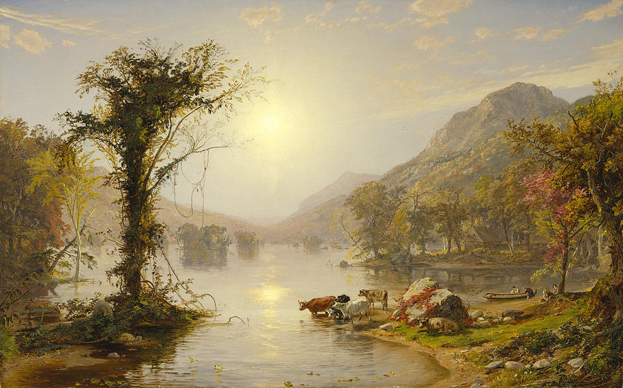 Autumn on Greenwood Painting by Jasper Francis